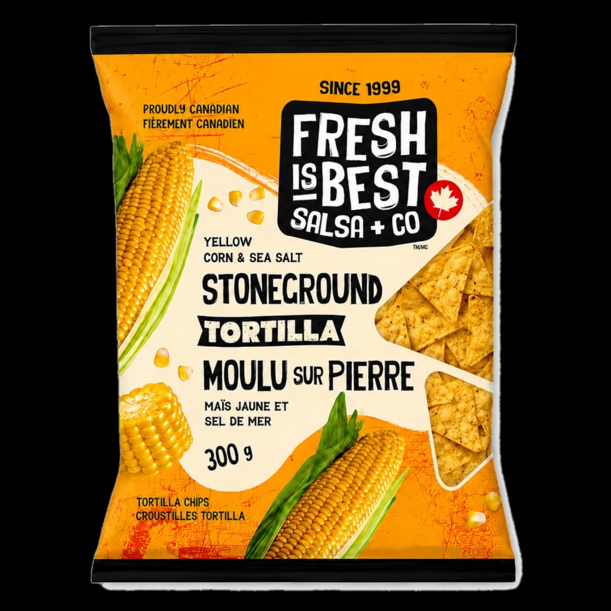 Stone-Ground Yellow Corn Tortilla Chips